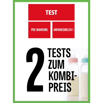 Test-Paket Säuglingsnahrung