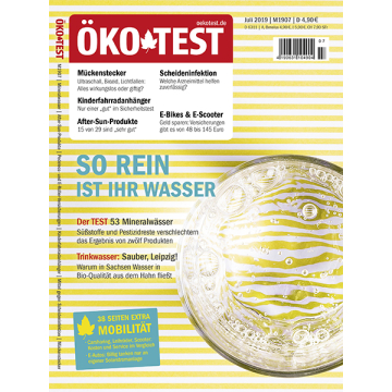 Magazin Juli 2019: Titelthema Mineralwasser