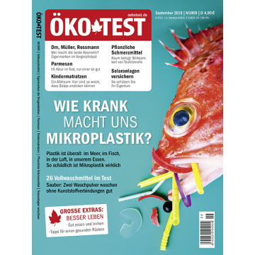 Magazin September 2019: Wie krank macht uns Mikroplastik?