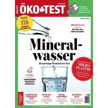 Magazin Juli 2021: Mineralwasser