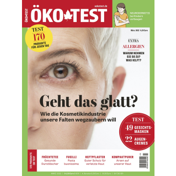 Magazin März 2022: Wie die Kosmetikindustrie unsere Falten wegzaubern will