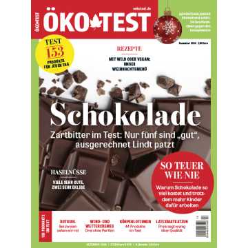 Magazin Dezember: Bitterschokolade