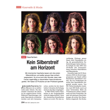 Test: Haarfarben