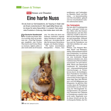 Test: Nüsse und Ölsaaten