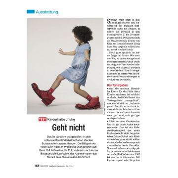 Test: Kinderhalbschuhe