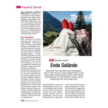 Test: Wandersocken