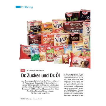 Test: Produkte von Dr.Oetker