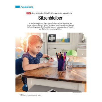 Test: Schreibtischstühle für Kinder und Jugendliche