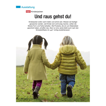 Test: Kinderjacken