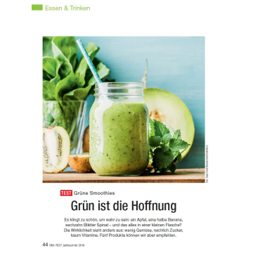 Test: grüne Smoothies