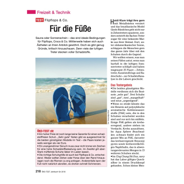 Test: Flip-Flops, Crocs und Badelatschen