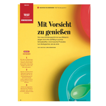 Test: Kindergeschirr