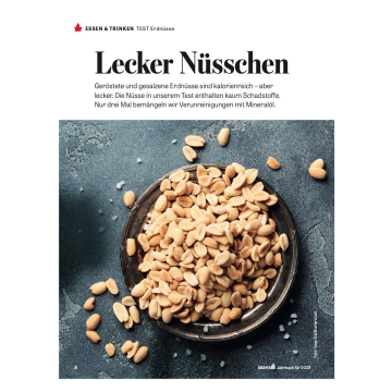 Test: Erdnüsse