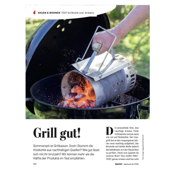 Test: Grillkohle