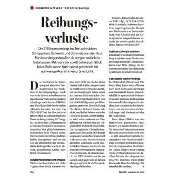 Test: Duschpeeling