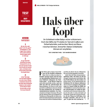 Test: Babyschlafsäcke
