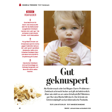 Test: Zwieback