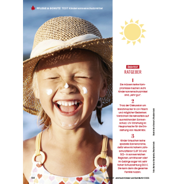 Test: Kindersonnenschutzmittel