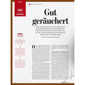 Test: Räuchertofu