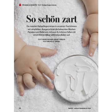 Test: Babypflegecremes