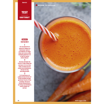 Test: Karottensaft