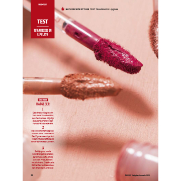 Test: Titandioxid in Lipgloss