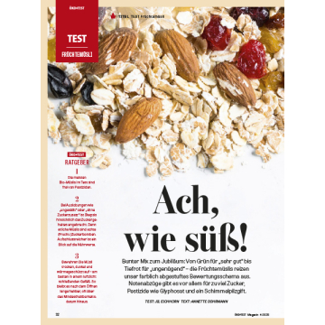 Test: Früchtemüsli
