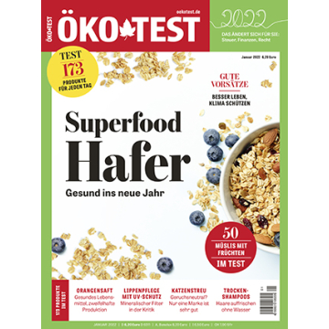 Magazin Januar 2022: Superfood Hafer