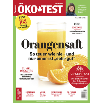 Magazin Februar 2024: Orangensaft