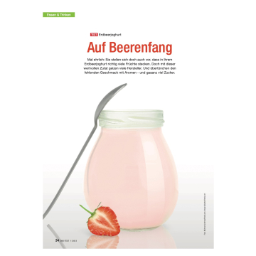 Test: Erdbeerjoghurt