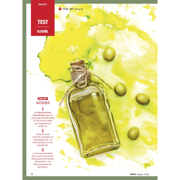 Test: Olivenöl