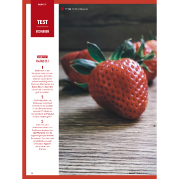 Test: Erdbeeren